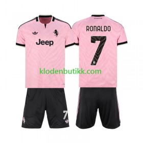 Juventus Cristiano Ronaldo 7 Barn Borte Fotballdrakt 2026/27 Kortermet
